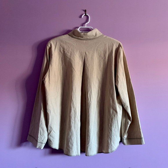 Long Sleeve Flannel Top - Picture 2 of 5